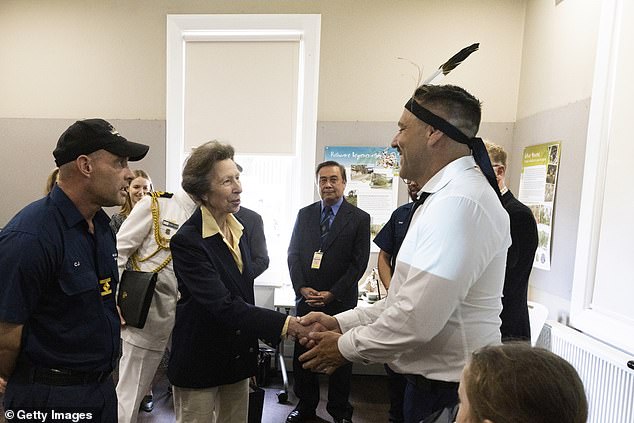 Over the years, the Princess Royal has visited Australia more than 20 times. One of her most recent visits was in April 2022 (pictured) where she visited the Sea Heritage Foundation in Waverton