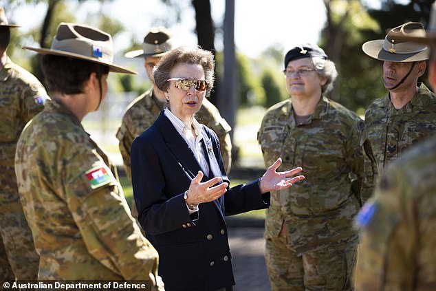 The Princess Royal, pictured here in 2022, holds the role as Colonel-in-Chief of the Royal Australian Corps of Signals. Her 2025 royal tour of Australia celebrates a century since the formation of the Royal Australian Corps of Signals