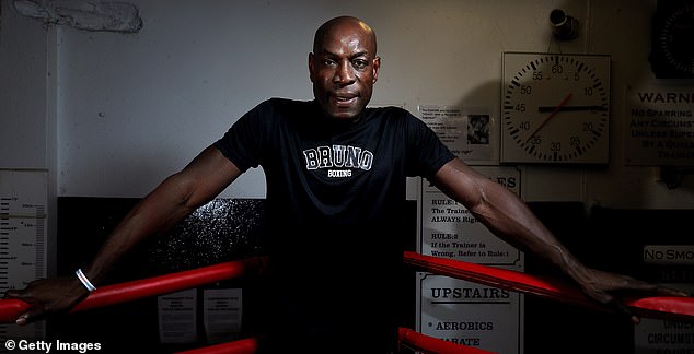 'It was a very heavy day for me,' Bruno says of being sectioned. 'The ambulance turned up on the driveway with the police cars behind it. It was very, very embarrassing'