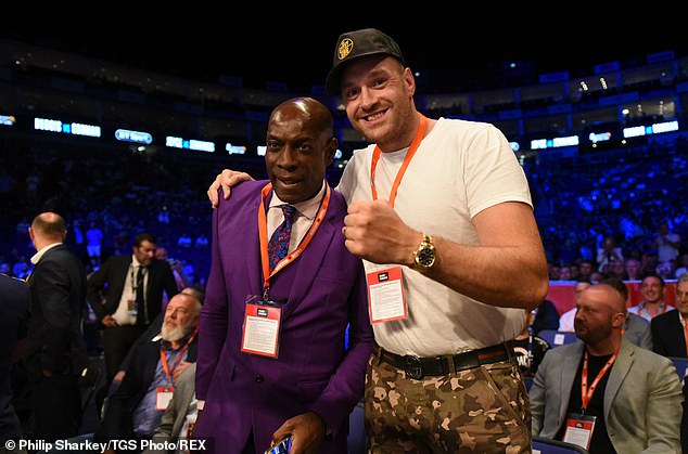 Bruno with Tyson Fury, whom he says is 'good for boxing' and 'a very clever boxer'
