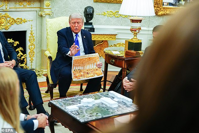 Trump's White House ballroom ambitions go back years. The president offered to build a ballroom when Obama was in office, but he was turned down