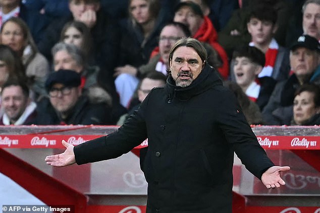 Daniel Farke insists he is staying calm as pressure grows on the Leeds boss after the defeat at Nottingham Forest