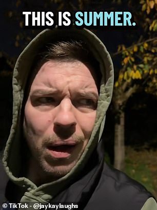 One early riser, @jaykaylaughs, posted a TikTok explaining his confusion at the balmy conditions in the Ribble Valley