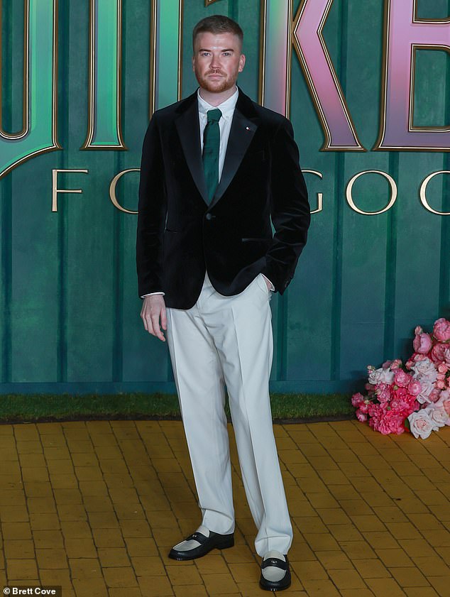TikTok star Luke Hamnett was also among the stars in attendance for the premiere
