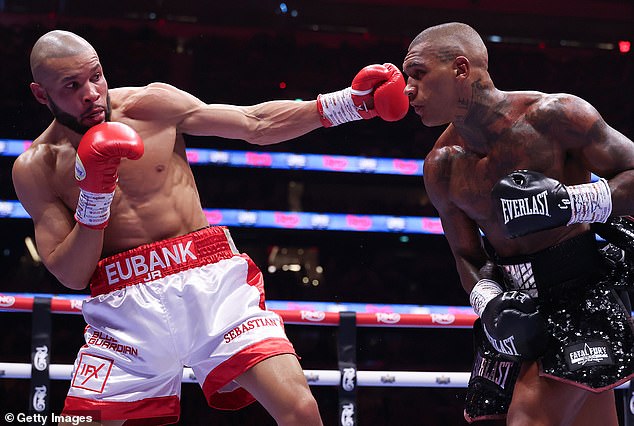 Eubank Jr defeated Benn 116-112 after 12 rounds at the Tottenham Hotspur Stadium in April