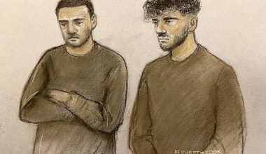 Syrian national Mohamed Arafe, 19, and Iranian national Sina Omari, 20, are two of seven men who have been charged with more than 40 offences against 11 teenage victims