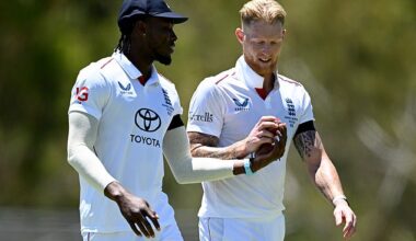 Ben Stokes (right) and Jofra Archer will have to adapt to a new Kookaburra ball and a different style of pitch in Australia this winter