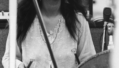 Christina 'Licorice' McKechnie wore a string of flowers in her long hair and a floaty dress as her ethereal voice captivated an audience of half a million people at the legendary Woodstock festival