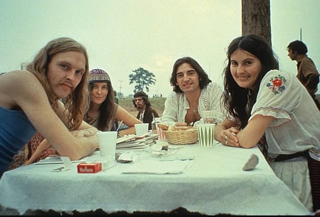 McKechnie with the group The Incredible String Band who played at Woodstock and toured the world in the 1970s before she disappeared without trace