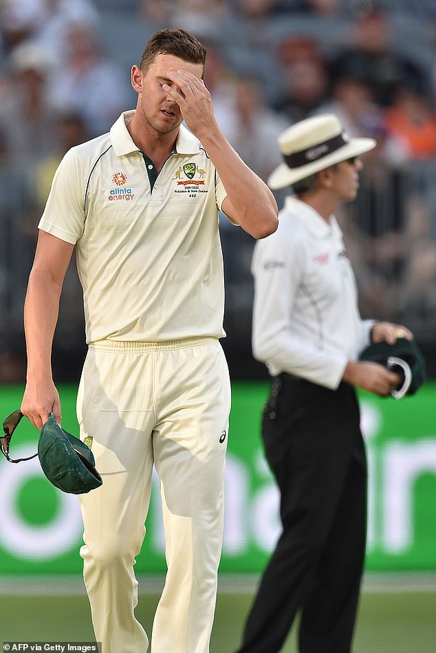 Josh Hazlewood has reported been ruled out of the first Ashes Test in Perth this week