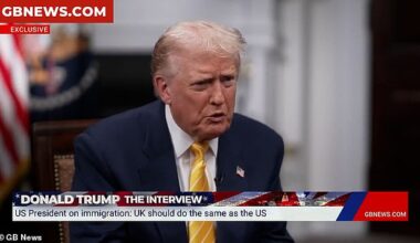 In an interview with GB News' Bev Turner last night, President Trump called the London mayor a 'nasty person' who had treated him 'very, very badly'