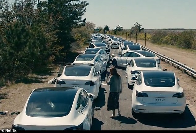 Most of the major roads are impassable, due to abandoned electric cars. The Army requisitions bulldozers to clear Britain’s motorways