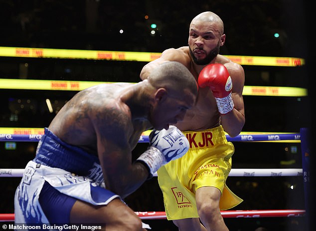 Eubank Jr is believed to have been paid £10million for the fight while Benn was given £8million