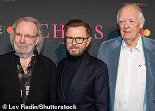 Sir Tim joined his collaborators on the red carpet at the revival's opening night