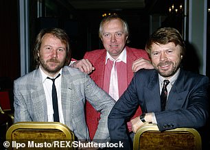 The two Swedish songwriters created the Cold War-era musical four decades ago alongside Sir Tim Rice (Benny, Tim and Bjorn pictured at Chess opening night in 1986)