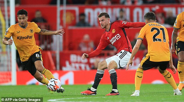 Man United would reportedly have to pay around 50million euros (£44million) for Joao Gomes