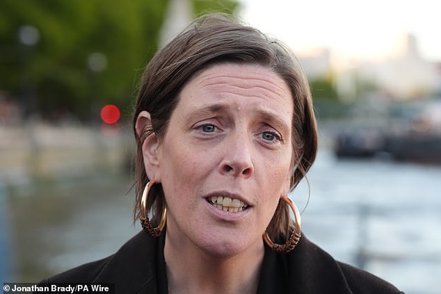 Jess Phillips (pictured) has risked a run-in with Education Secretary Bridget Phillipson by telling teachers to 'whinge more' and saying 'schools are asked to do too much'