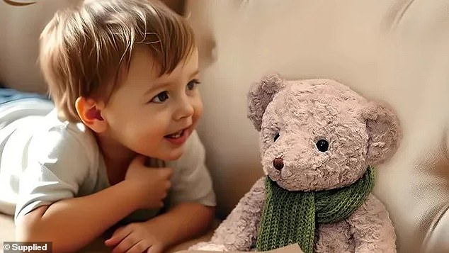 The toy - a Kumma-branded bear, right, made in China and sold for $99 - was one of several AI products put through safety testing by researchers in the US and Canada