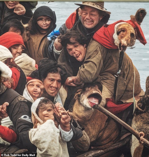 Currently, the identity of the artist behind the strange mural is unknown and it has not been confirmed whether it was approved by Kingston Council or any of the restaurants below