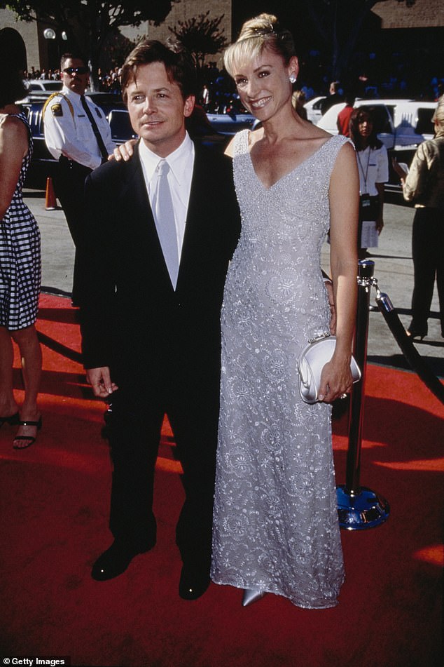 Fox, pictured 1996, was just 29 when he was diagnosed