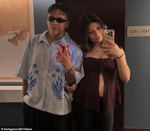 The 25-year-old had received word that his girlfriend Rebecca had gone into labor back home