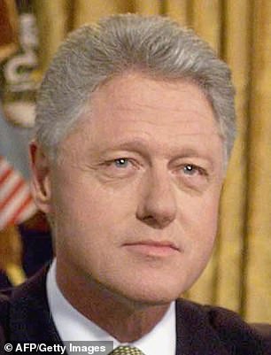 Clinton pictured in 1999