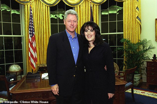 In 1998, he became the second president in U.S. history to be impeached by the House of Representatives on charges of perjury and obstruction of justice, stemming from his attempt to cover up his affair with White House intern Monica Lewinsky; Seen with Lewinsky