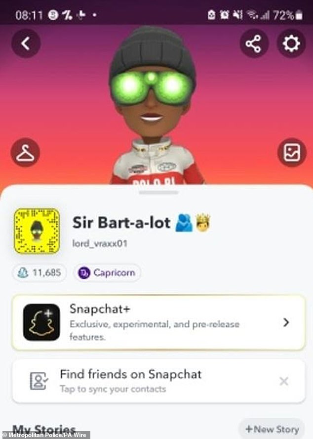 Ehemiere used multiple social media accounts to target his victims before being caught