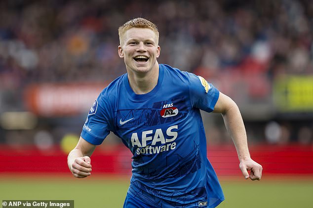 But there is a more live interest in AZ Alkmaar midfielder Kees Smit, as reported by Daily Mail Sport last week
