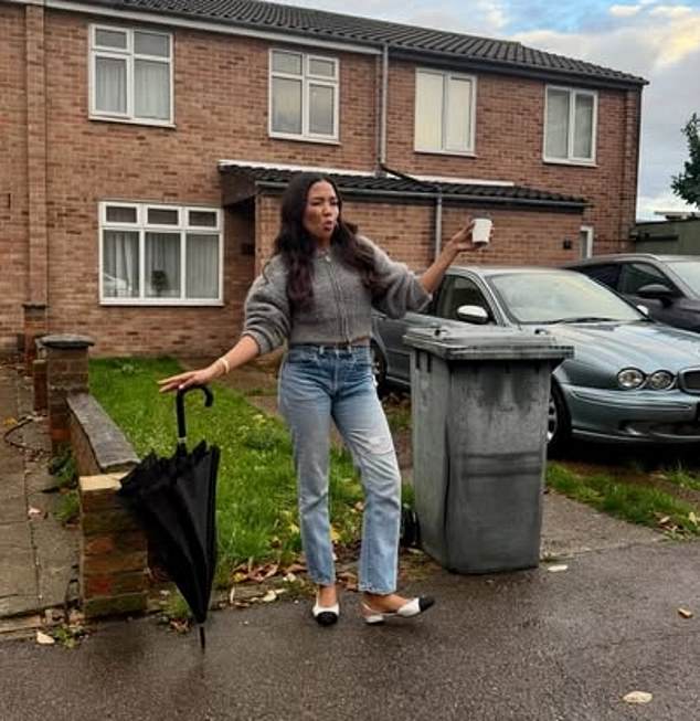 This week Emma returned for a nostalgic visit to the place where she was 'born and raised' after she flew back to the UK to attend her grandmother's 90th birthday celebrations