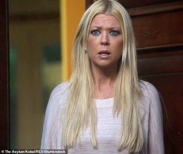 She is also known for roles in films like The Big Lebowski, Josie & The Pussycats and the Sharknado movies; pictured 2013 in Sharknado