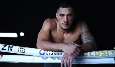 Jai Opetaia (pictured) is one of Australia's best-ever fighters - but boxing great Danny Green doesn't think he gets the credit he deserves