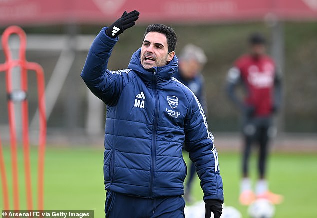 Mikel Arteta says the tifo was 'beautifully delivered' and that the club are 'constantly learning'