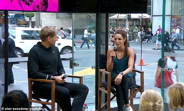 And it seems some of the exercises she herself created for the popular app may even be too tough for Kayla herself as she revealed during a live Q and A on the Star sessions podcast