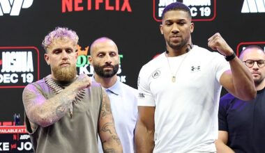 Jake Paul will be 'f***ed' the moment Anthony Joshua lands a right hand, says Joe Rogan