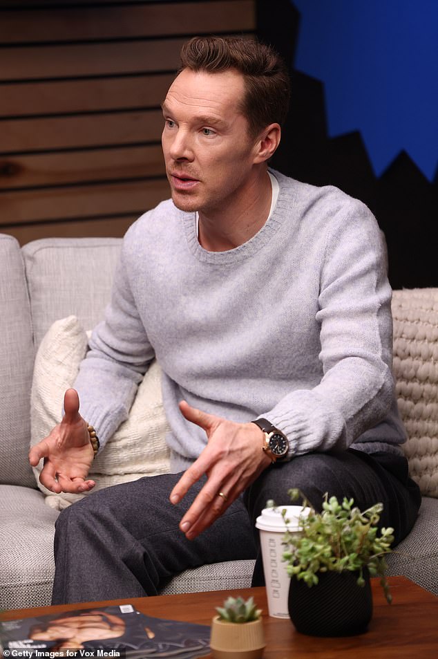 Speaking on the SmartLess podcast, he said: 'I started in my forties, and I¿m near the end of my forties, and I¿m still feeling like I¿m starting. But I had a short operation, so I haven¿t done it at all for about six months. But I love it' (pictured in January)