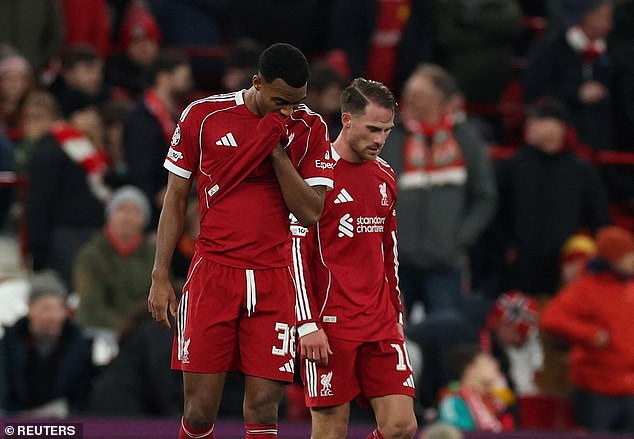 Some fans have called for Slot to be sacked with Liverpool losing nine of their last 12 matches