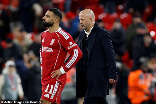 Daily Mail Sport reported on Thursday that Slot retains the backing of the Liverpool hierarchy