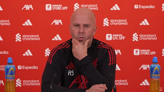 Slot insisted his Liverpool side are still fighting as they bid to turn their form around