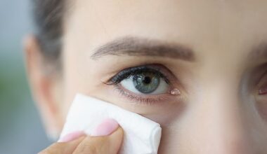 As we grow older, tear drainage often slows, eyelids loosen and sag and tear quality worsens, creating a perfect storm for tear overflow (picture posed by model)