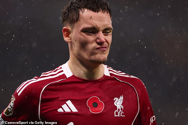 Hamann claimed Wirtz 'doesn't look happy' and added that he felt he was thinking too much