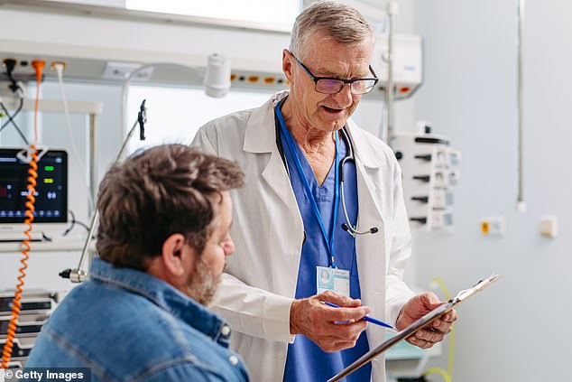 The actors are pretending to be ill in training exercises. Picture posed by models