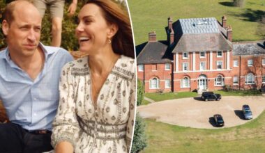 Prince William, Kate Middleton celebrate early move into new home with private party