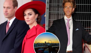 Prince William's college pal dies after falling from rooftop bar