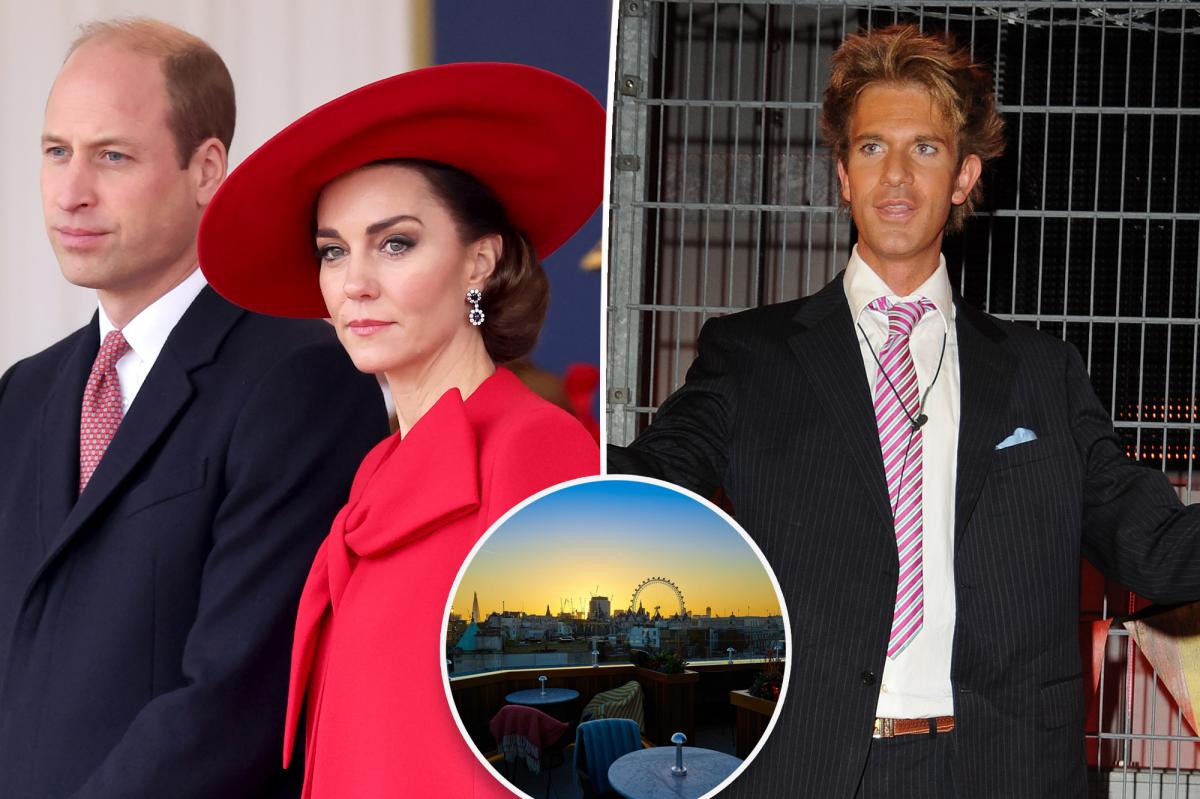 Prince William's college pal dies after falling from rooftop bar