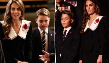 Prince George joins mom Kate Middleton for Festival of Remembrance