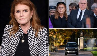 Expert says Sarah Ferguson is 'shaken to the core' over ex-Prince Andrew's Epstein fallout