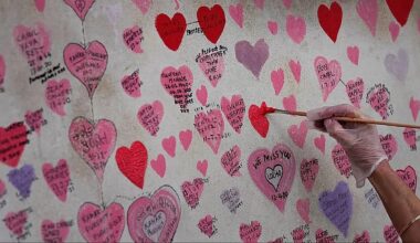 UK commits to ensuring 'poignant' COVID memorial wall in London will be preserved