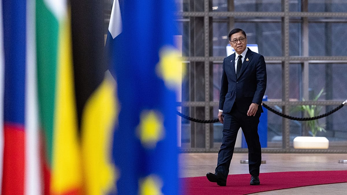 Thailand's foreign minister hopes EU will help bring balance of powers to ASEAN region