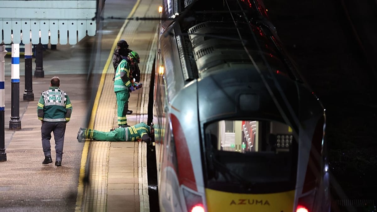 UK police detain two suspects after stabbings on a London-bound train hospitalised ten people